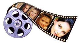 Logo for Unmistakable Celebrities - Katie Holmes - Jennifer Love Hewitt - Sarah Michelle Gellar - Christina Applegate - Tori Spelling - Tiffani Amber Thiessen